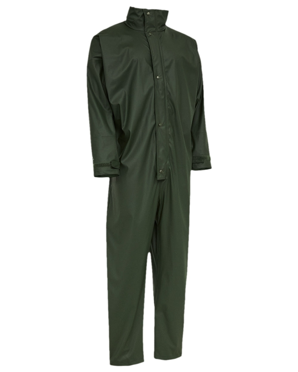 Elka Men's Dry Zone Hooded Jumpsuit - Waterproof & Breathable Work Coverall for Outdoor Jobs, Hunting, and Construction - Heavy Duty Utility Suit with Hood for All-Weather Protection