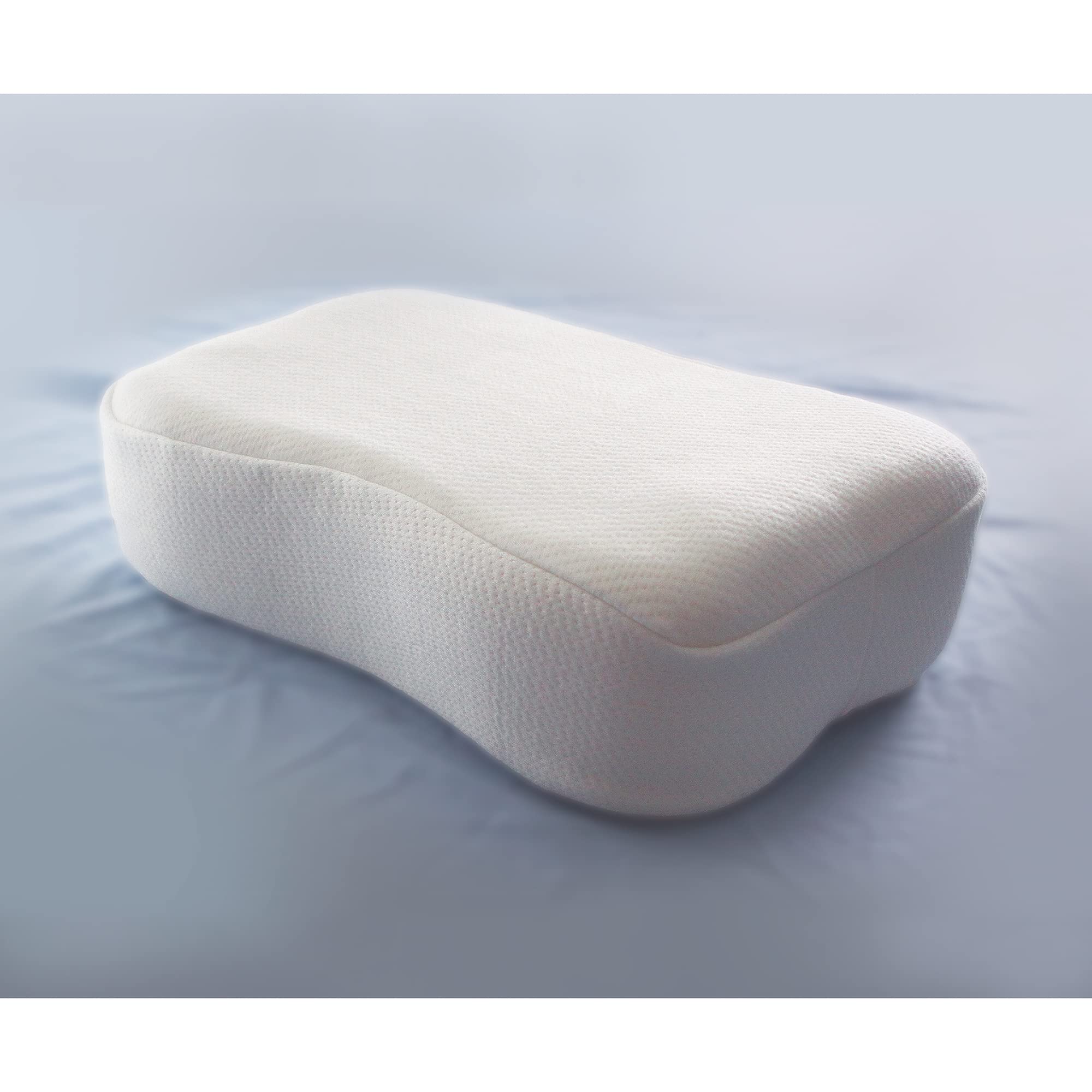 SleepRight Splintek Side Sleeping Pillow - Orthopedic Memory Foam Pillow for Neck Pain Relief - Best Contoured Pillow for Side Sleepers (16