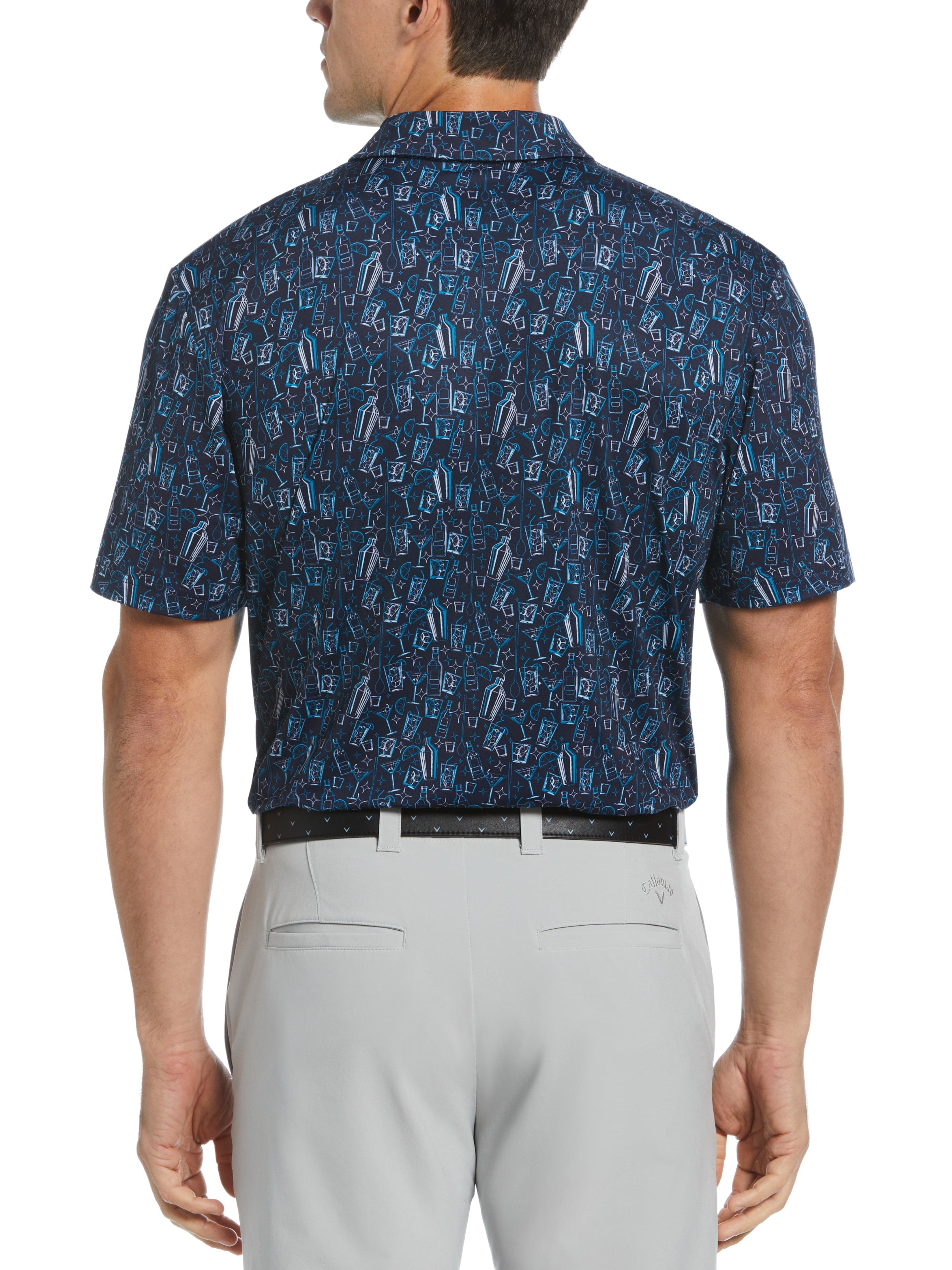 Men's Slim Fit Cocktail Polo Shirt - Stylish & Comfortable for Parties, Weddings & Business Casual Events