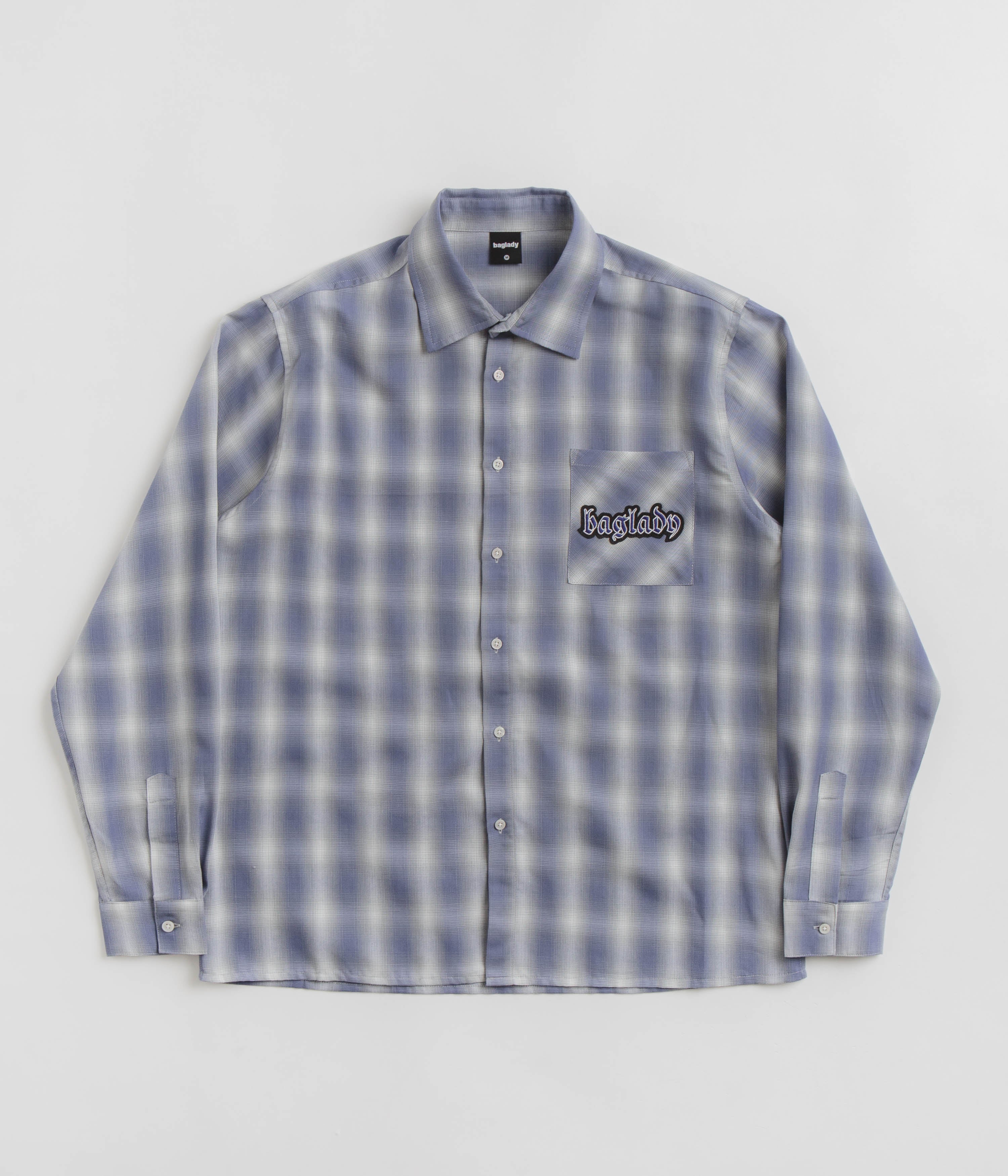 Stylish Baglady Plaid Shirt for Women - Blue Multi Color Casual Button Down Shirt | Perfect for Office, Date Night & Weekend Outfits