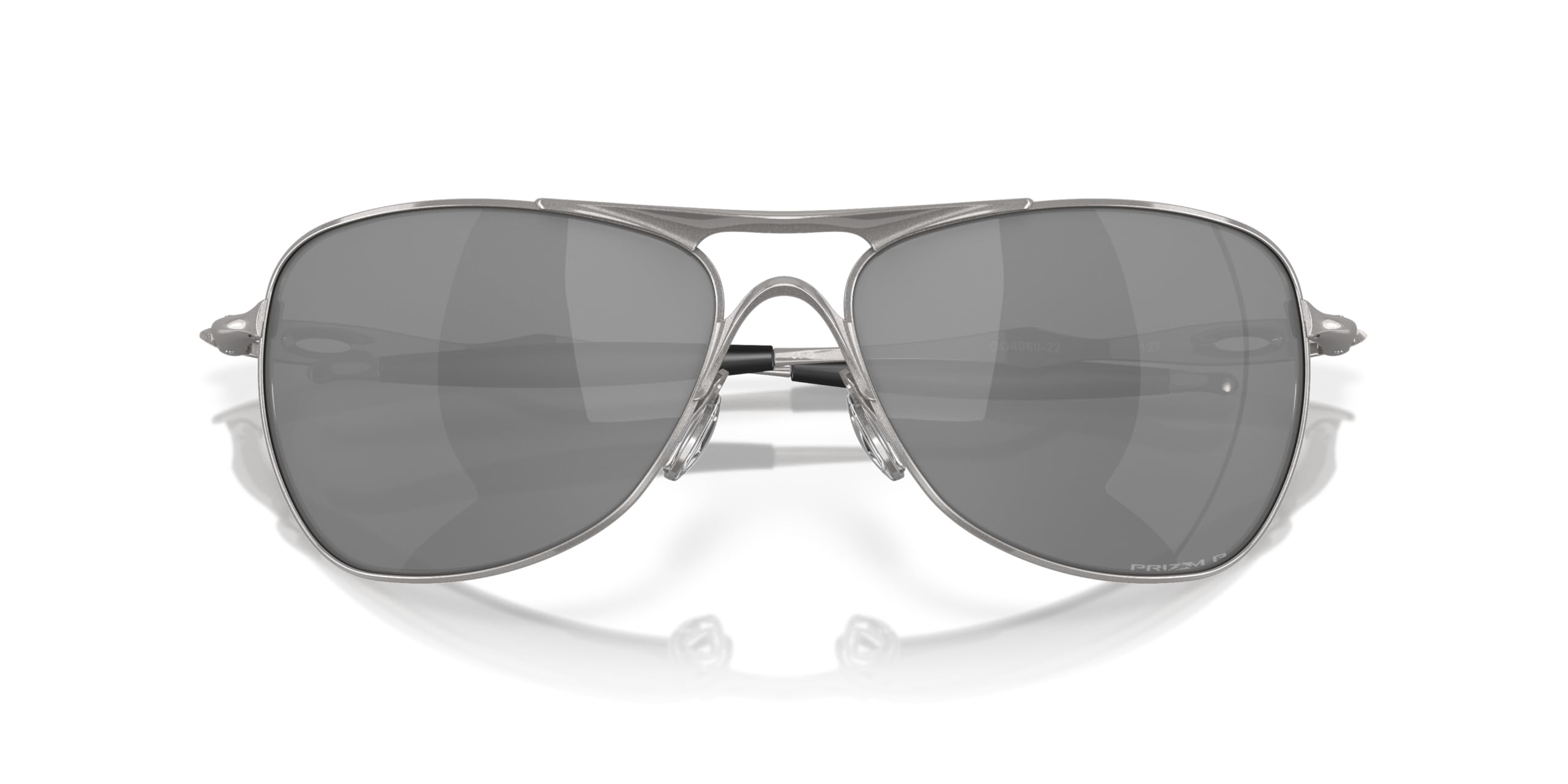 Oakley Men's Oo4060 Crosshair Aviator Sunglasses - Polarized UV Protection, Lightweight Metal Frame - Perfect for Driving, Outdoor Sports & Fashion Accessories