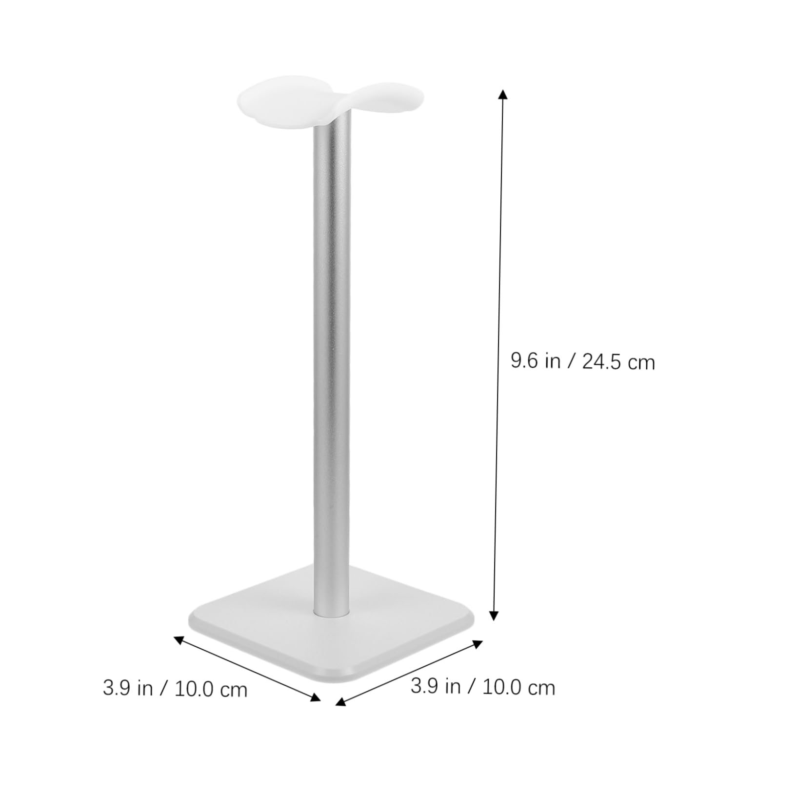 TOPPERFUN Innovative Aluminum Headphone Stand - Space Saving Desk Organizer for Gaming Headsets & Studio Headphones - Perfect for Office, Home & Gaming Setup