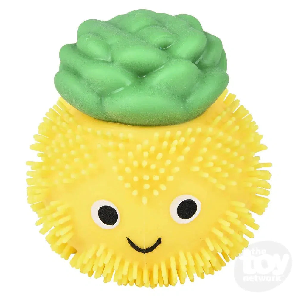 3.75 Inch Puffer Fruit Toy - Cute Squeeze Stress Relief Ball for Kids & Adults - Perfect for Office, Home, and Classroom Use