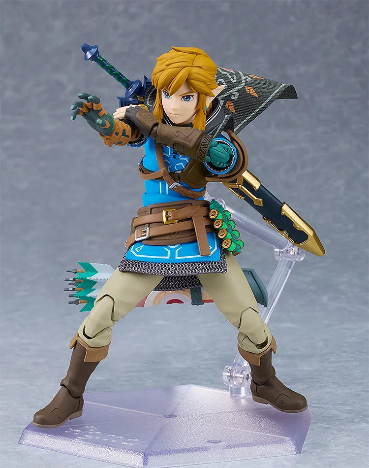 Figma DX Link DX Edition Action Figure - The Legend of Zelda: Tears of the Kingdom Collectible for Fans & Display | Perfect for Gaming Rooms, Office Decor & Anime Collections