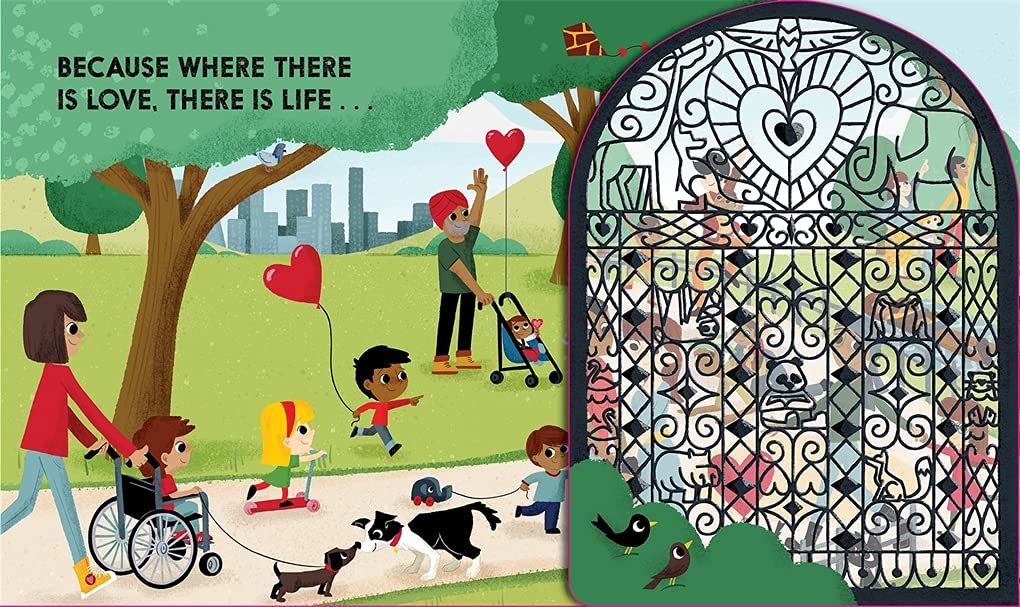 Loveblock (An Abrams Block Book) - Interactive Board Book for Toddlers & Kids, Perfect for Early Learning, Storytime, and Parent-Child Bonding