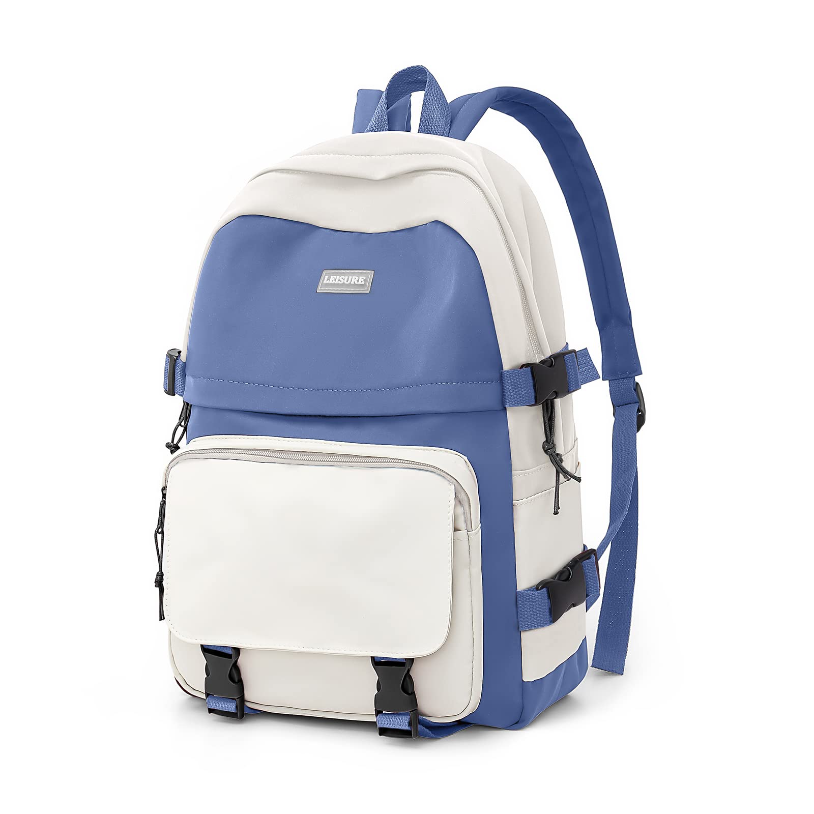 **Weradar Cute Waterproof College Backpack for Women & Men - Lightweight Travel Rucksack, School Backpack for Teens, High School Bag for Boys & Girls - Perfect for School, Travel & Daily Use (Blue)**