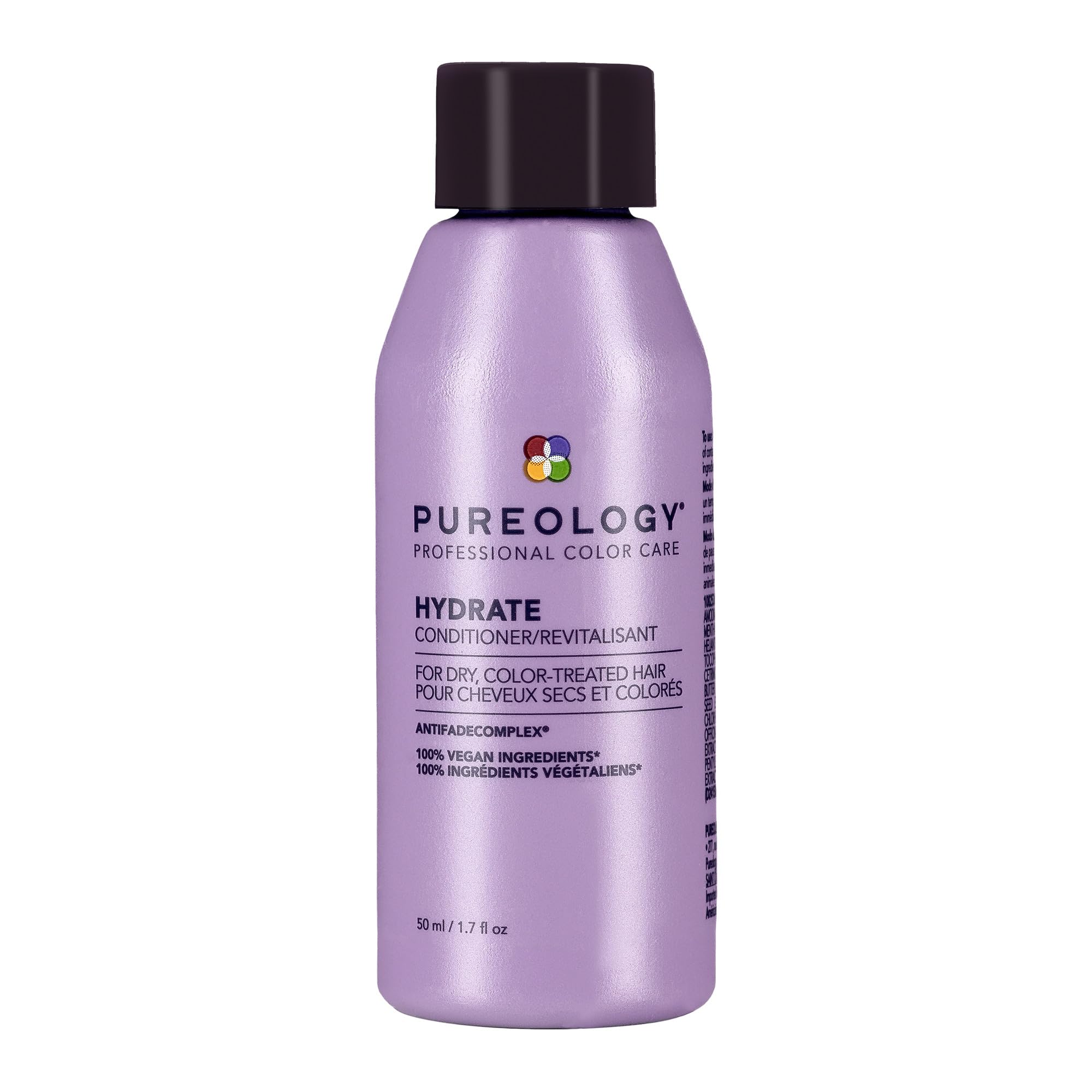 Pureology Hydrate Moisturizing Conditioner for Dry, Color-Treated Hair - Sulfate-Free, Vegan Formula for Medium to Thick Hair | Deep Hydration & Color Protection | Perfect for Daily Hair Care & Salon-Quality Results at Home