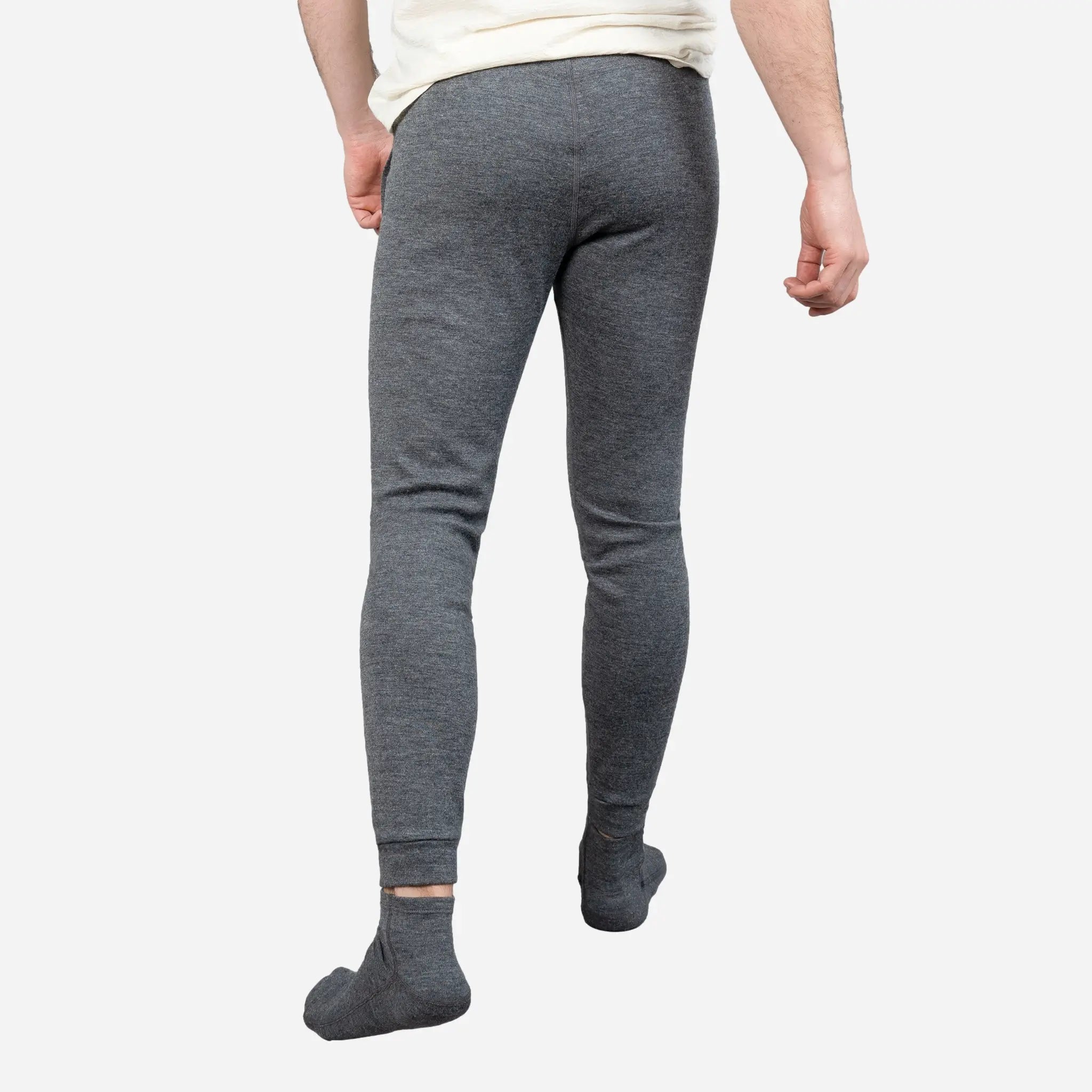 Premium Men's Alpaca Wool Sweatpants - 420 Midweight Fleece Joggers for Winter Comfort & Lounge Wear - Perfect for Home, Travel & Outdoor Activities