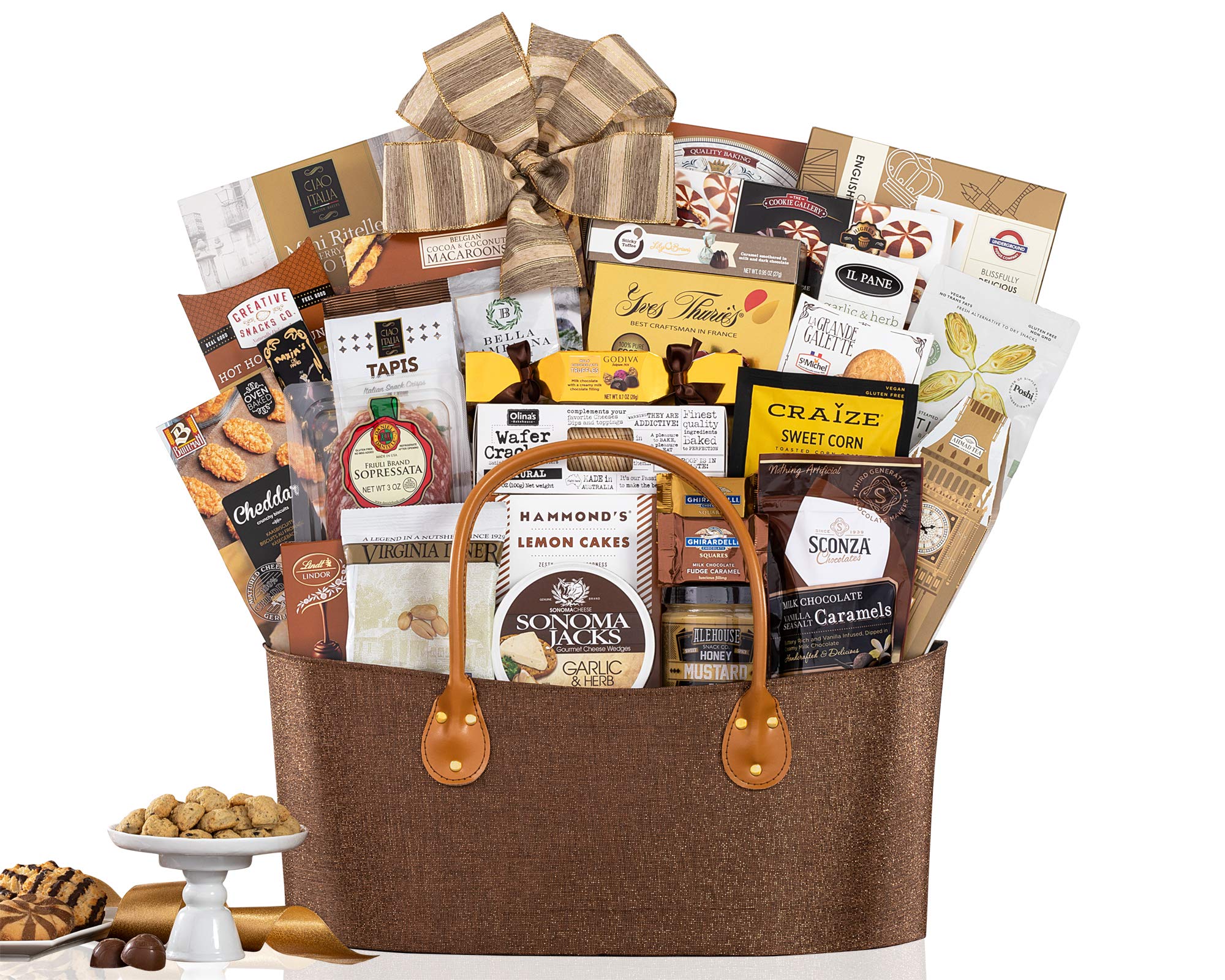 Premium Gourmet Gift Basket by Wine Country Gift Baskets - Perfect for Holidays, Corporate Gifts & Special Occasions