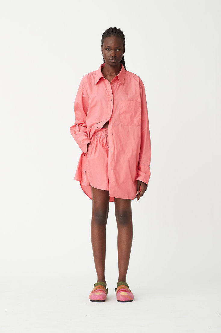 Cruz Shirt for Women - Soft & Comfortable Magenta Blouse - Perfect for Casual Wear, Office & Date Nights