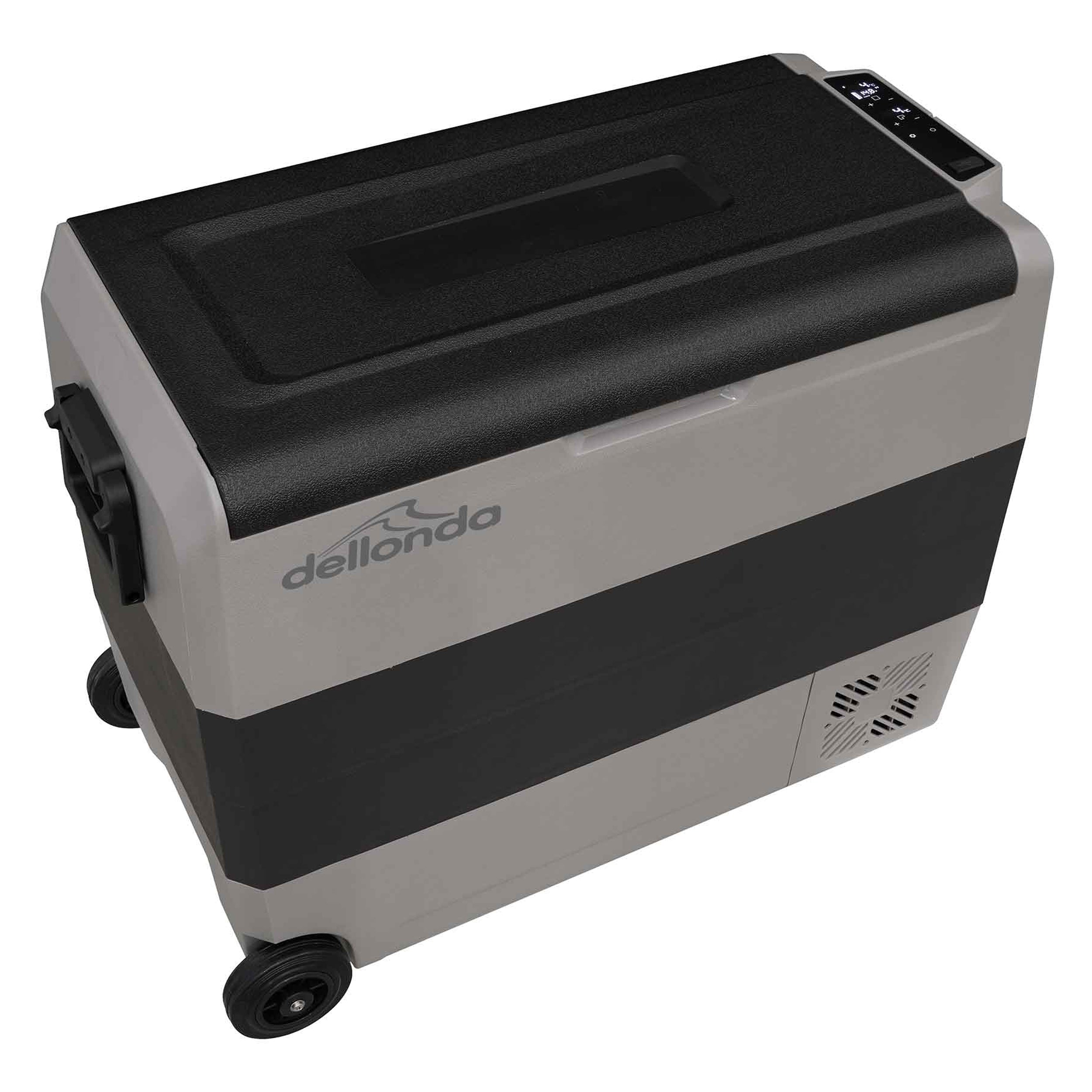60L Portable Car Fridge Freezer - 12V/24V/230V Dual Zone Compressor Cooler for Road Trips, Camping & Outdoor Adventures - Model DL133