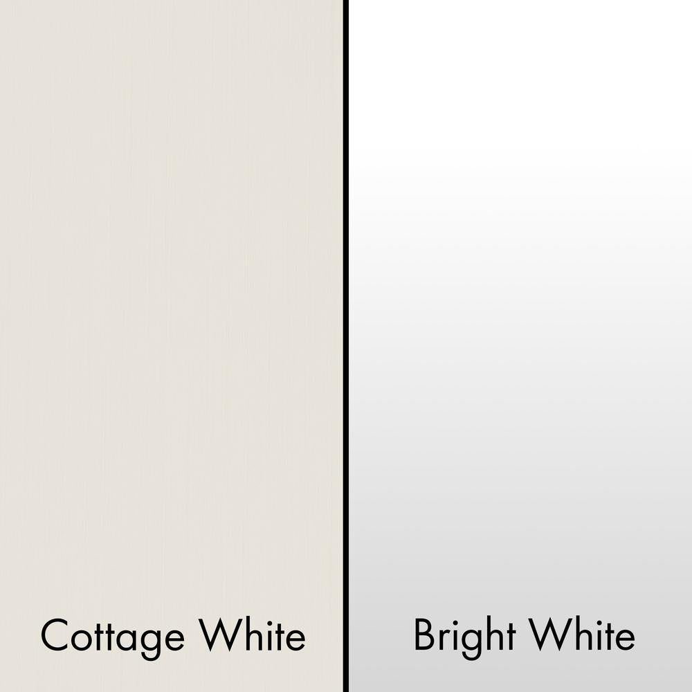 ZLINE 48 Inch Wooden Wall Mount Range Hood - Shiplap Bright White Finish (KPWW 48) | Modern Kitchen Ventilation for Home Cooking & Baking