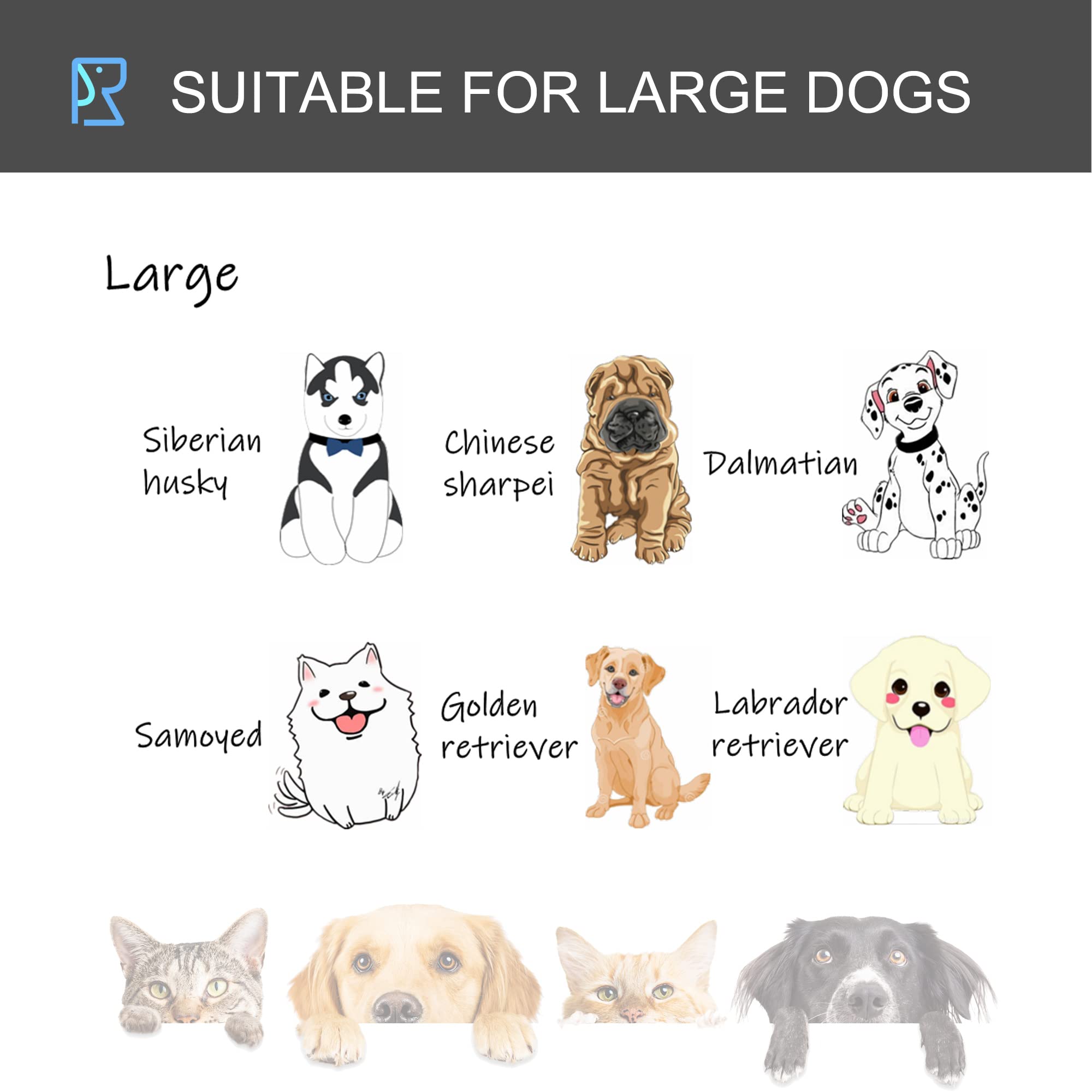 **PawHut Heavy Duty Metal Dog Crate - 43