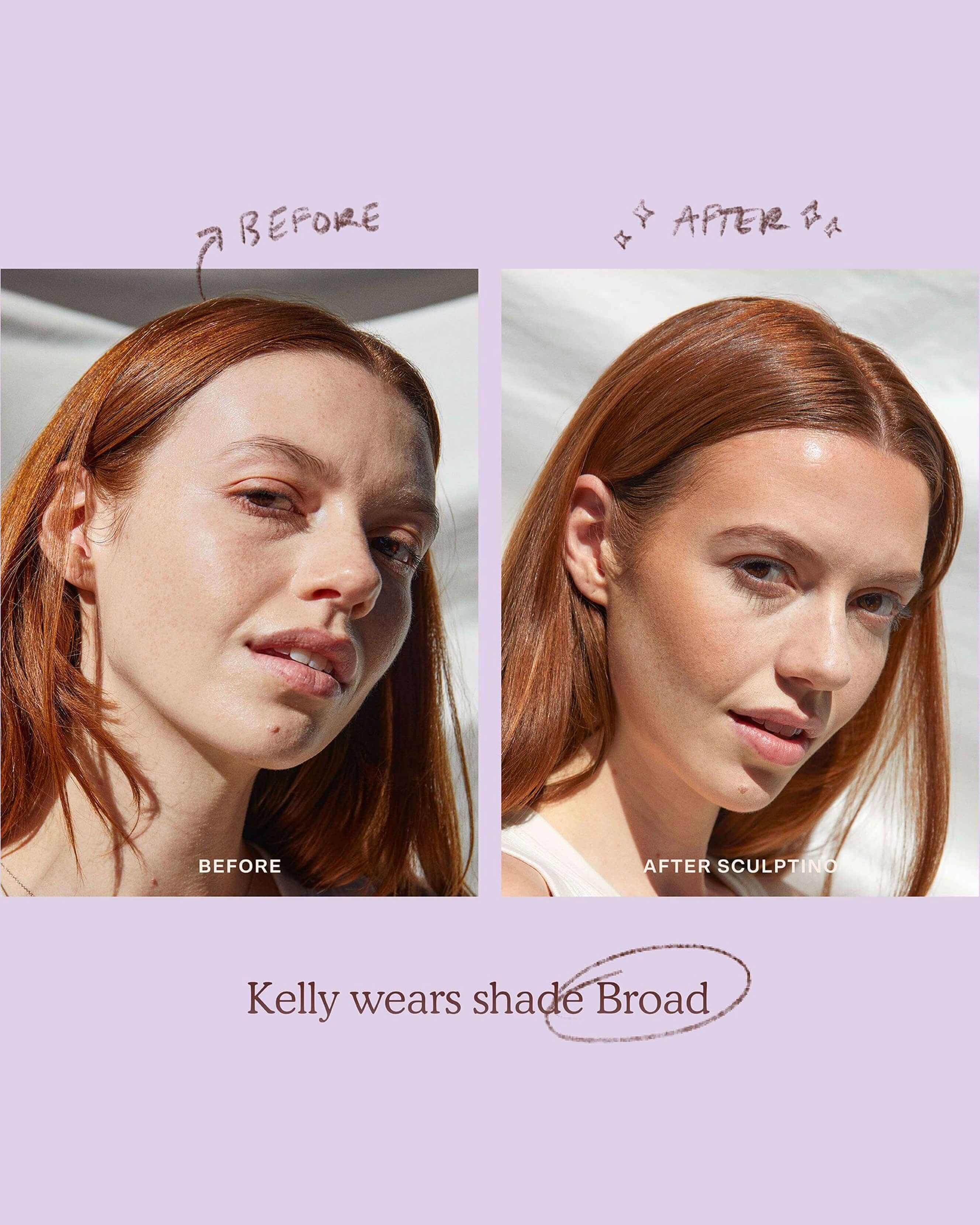 Sculptino® Soft Matte Cream Contour & Bronzer - Buildable Blendable Makeup for Natural Sun-Kissed Glow | Perfect for Everyday Wear & Professional Makeup Looks