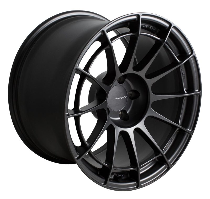 Enkei NT03RR 17x8 5x100 48mm Offset 75mm Bore Gunmetal Alloy Wheels - Perfect for Subaru WRX, STI, and Toyota 86 Performance Upgrades