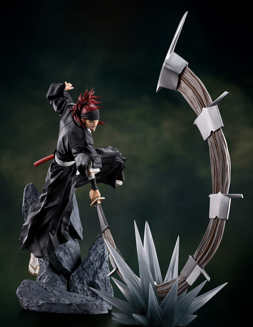 Figuarts Zero Bleach: Thousand Year Blood War Renji Abarai Anime Action Figure - Collectible Toy for Anime Fans, Perfect for Display & Gift Giving