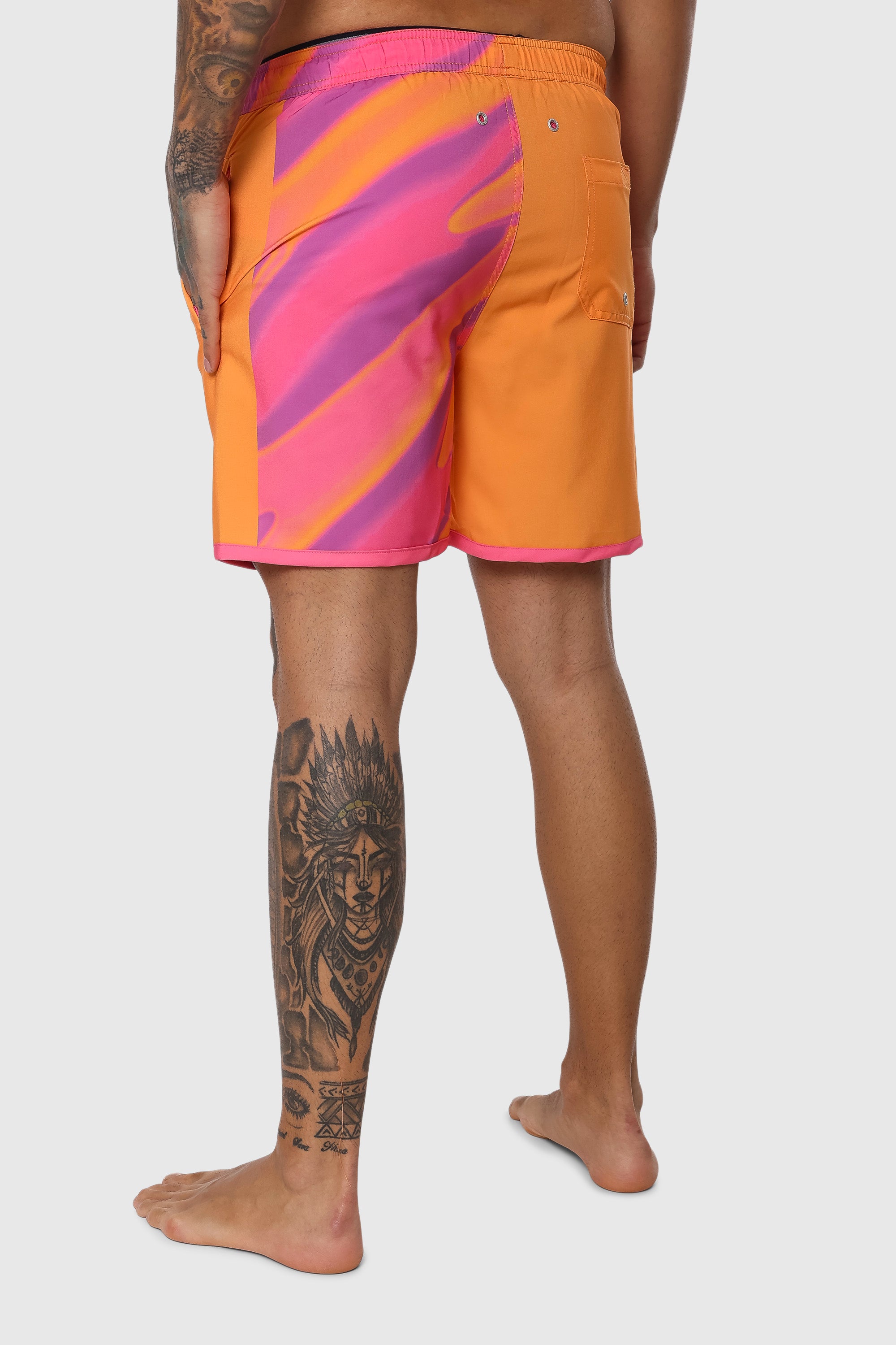 Classic Black Swim Shorts for Men - Comfortable & Quick-Dry Swimwear for Beach, Pool & Water Sports