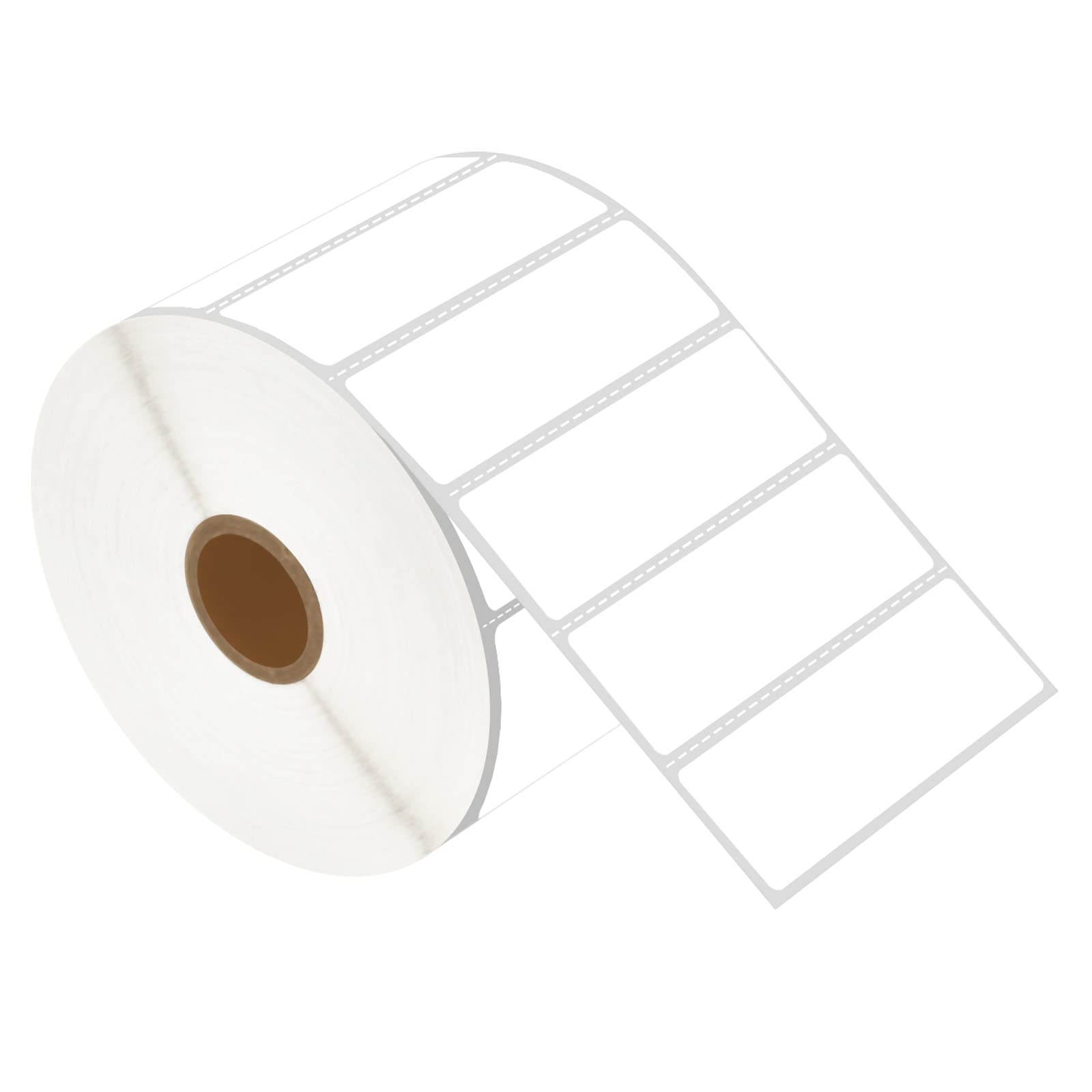 USUPERINK 3'' x 1'' Direct Thermal Perforated UPC Barcode Shipping Labels (1 Roll, 2000 Labels) - White Address Labels for Zebra & Rollo Printers - Perfect for E-commerce, Retail & Small Business Shipping