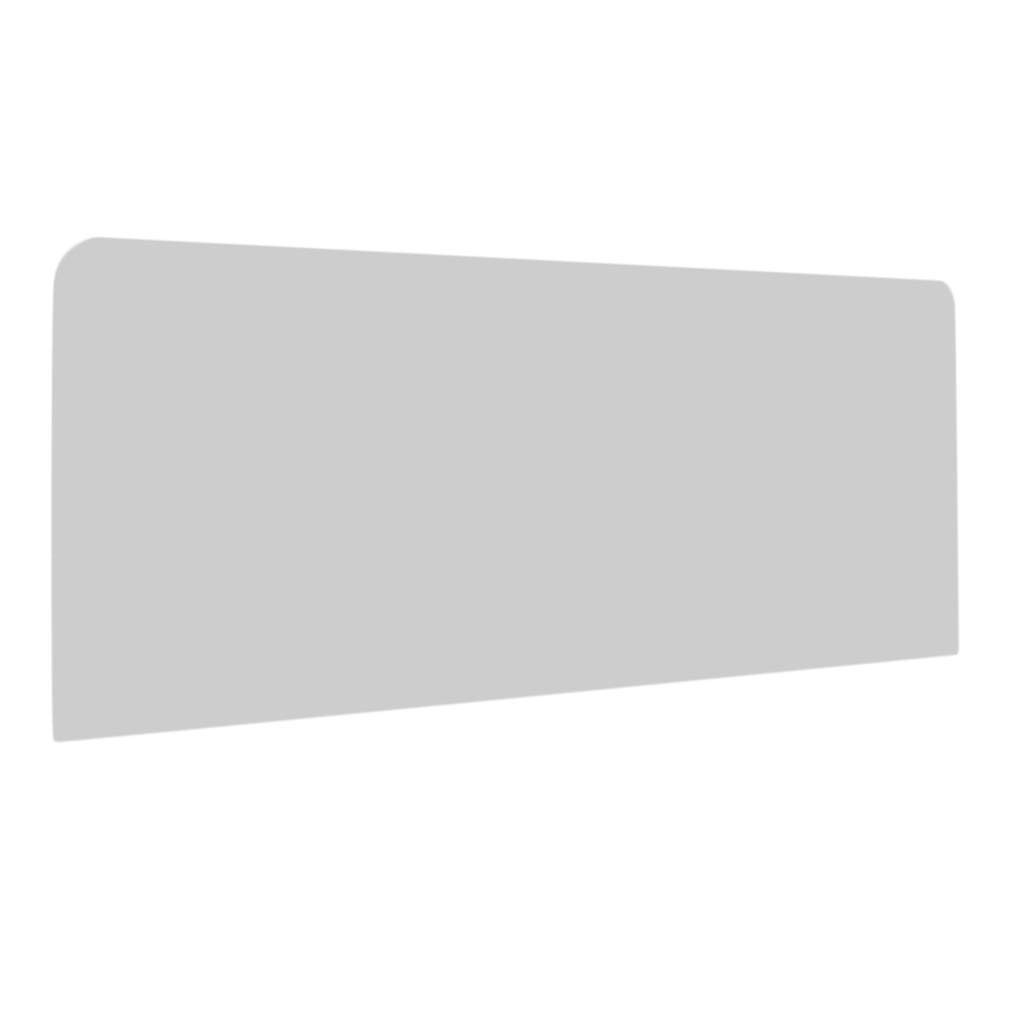 Stretchable Solid Color Dustproof Headboard Slipcover Protector - Light Gray 1.5m for Bedroom Decor | Fits Most Headboards, Easy to Install & Wash | Perfect for Home, Hotel, and Airbnb Styling