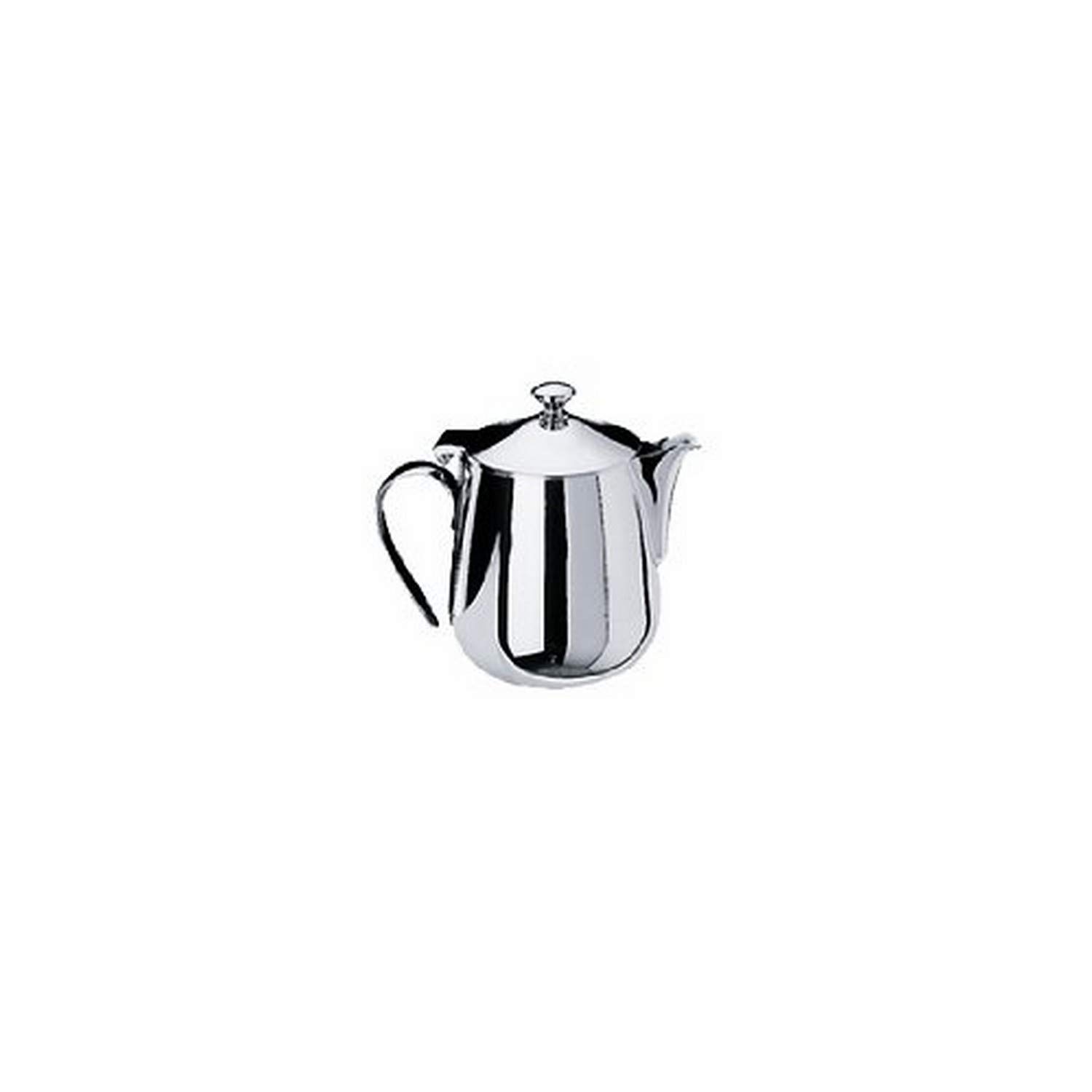 Premium Mepra Bombata 10 oz Milk Creamer Jug - Elegant Silver Finish, Dishwasher Safe Serving Pitcher for Coffee, Tea & Breakfast - Perfect for Restaurants, Cafes & Home Use
