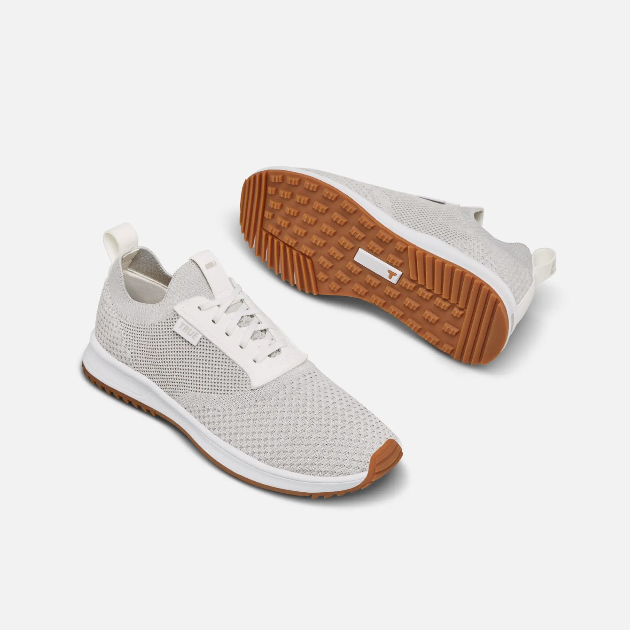 TRUE Women's All Day Knit II Comfortable Stretchy Casual Sneakers - Perfect for Walking, Work & Everyday Wear