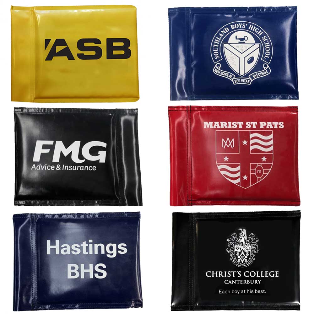 Custom Printed Rigid Touchline Flags - Personalized Soccer/Football Boundary Markers for Sports Games & Training - Perfect for Coaches, Referees & Fans