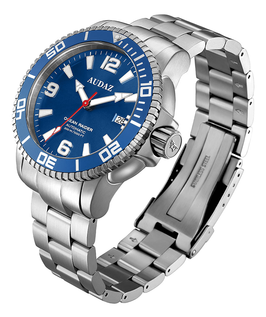 Audaz Ocean Raider ADZ 2060 02 Men's Diving Watch - Waterproof Chronograph for Scuba Diving, Snorkeling & Water Sports
