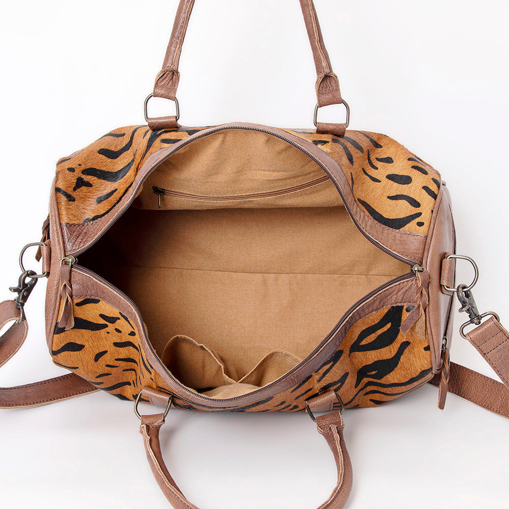 American Darling Genuine Leather Women's Duffel Bag - Western Style Handbag Purse for Travel, Work & Everyday Use | ADBG1123