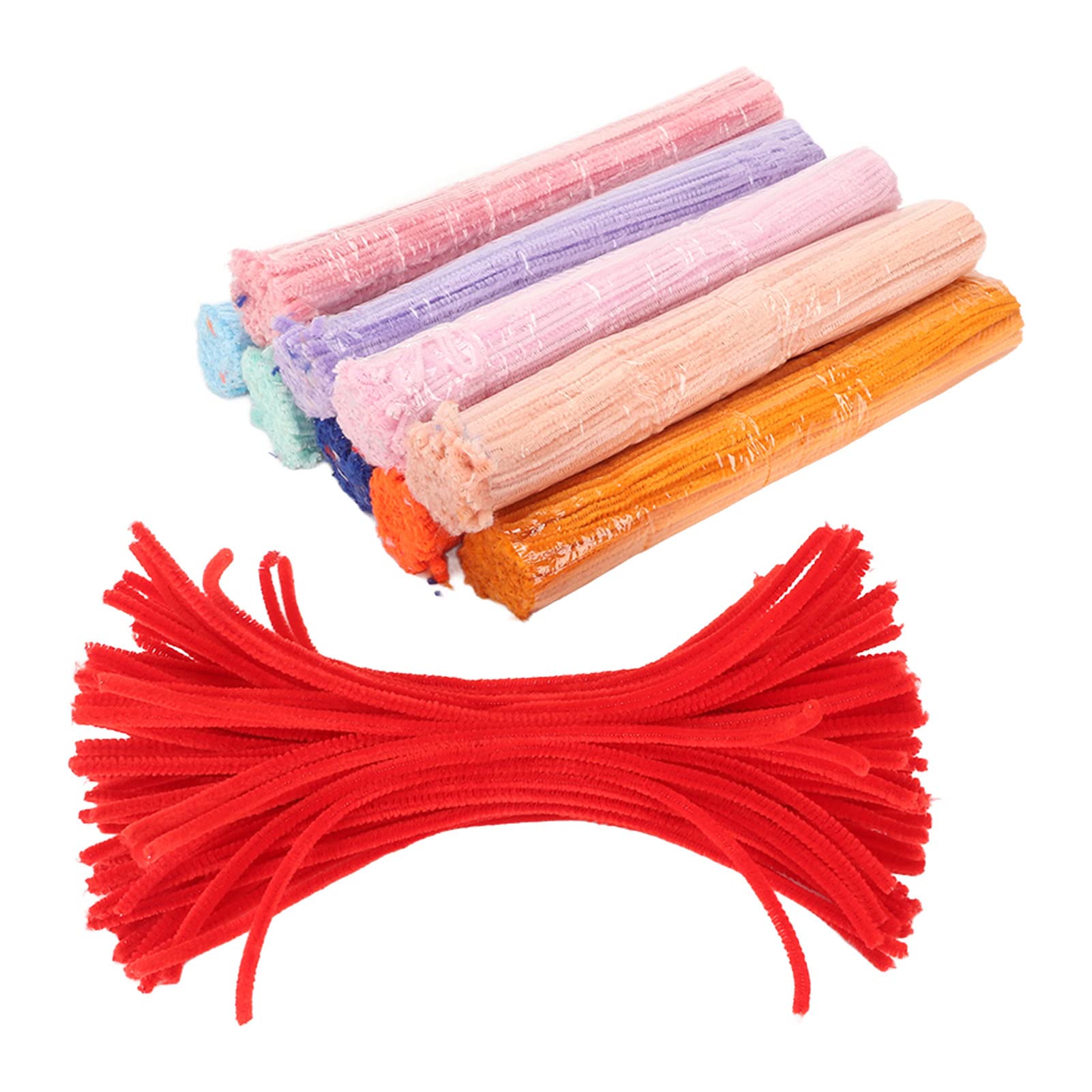 1000pcs Colorful Pipe Cleaners for Crafts - Chenille Stems for Kids DIY, Art Projects, Classroom Activities & STEM Learning (Assorted Colors) - Perfect for Holiday Decorations, School Projects & Sensory Play