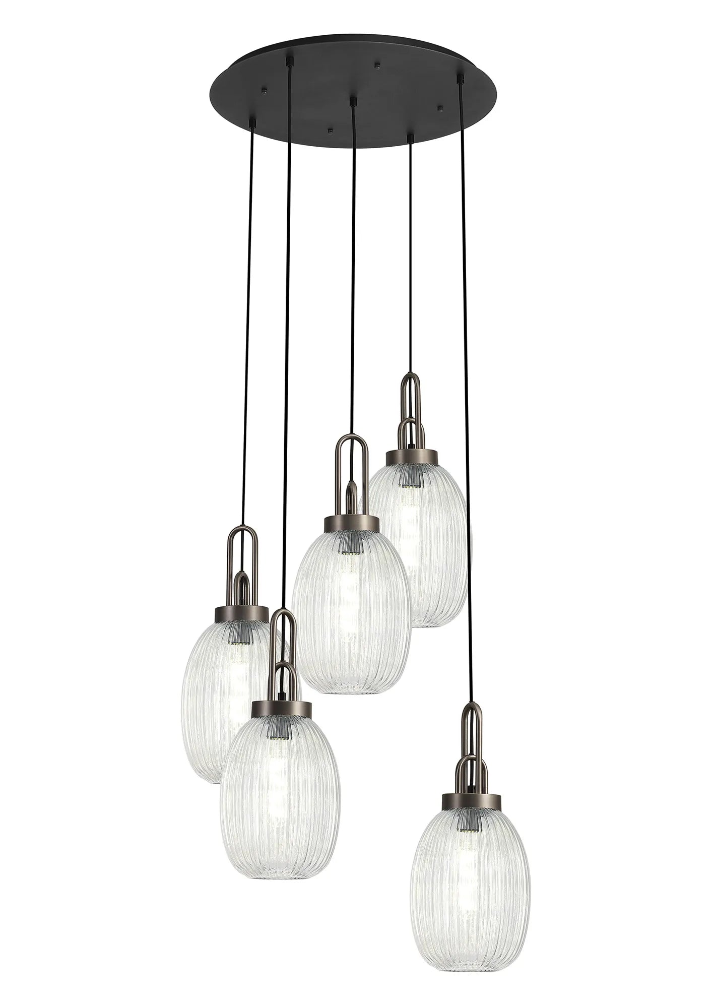 Antique Silver/Matt Black Clear