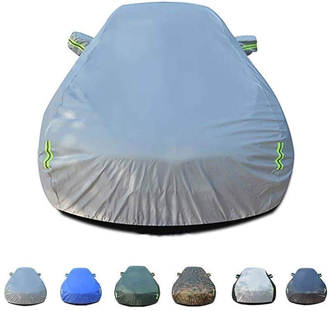 1968-1972 Chevrolet El Camino Car Cover - All-Weather Waterproof, Breathable, Dustproof & UV-Resistant Polyester Fabric Vehicle Protection (Silver with Body Logo) - Perfect for Outdoor Parking, Garage Storage & Car Shows