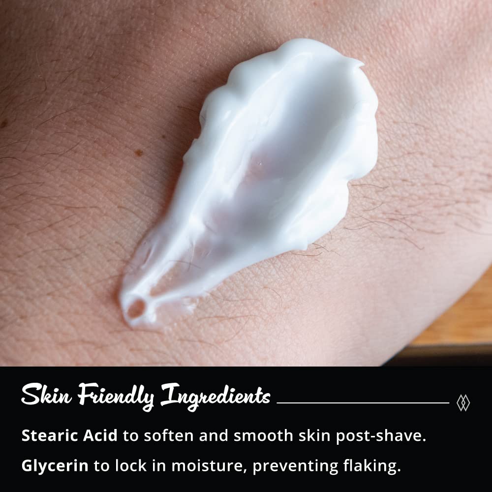 Premium Aftershave Lotion & Sandalwood Shaving Cream Set for Men - UK Made Luxury Grooming Kit for Smooth, Irritation-Free Shaving - Perfect for Daily Use & Gift Giving