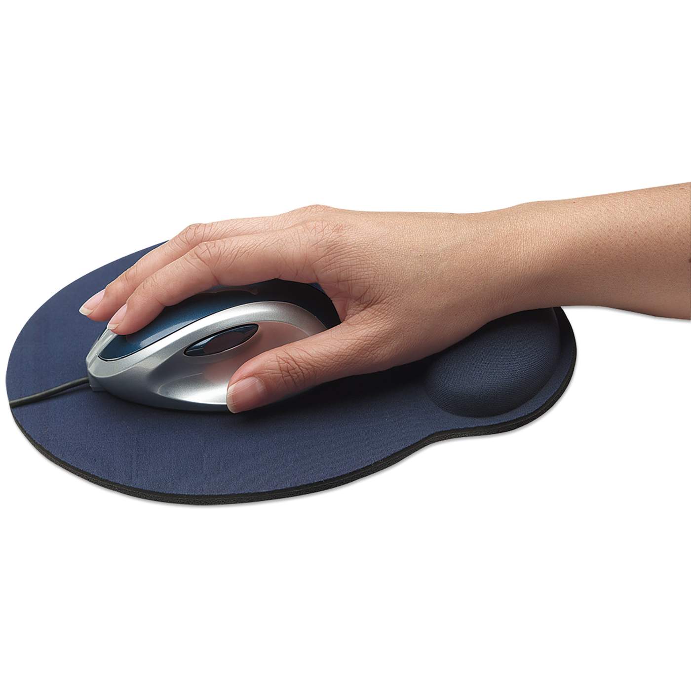 Ergonomic Wrist Rest Mouse Pad - Comfortable Support for Long Computer Use - Perfect for Office, Gaming & Home Workspace