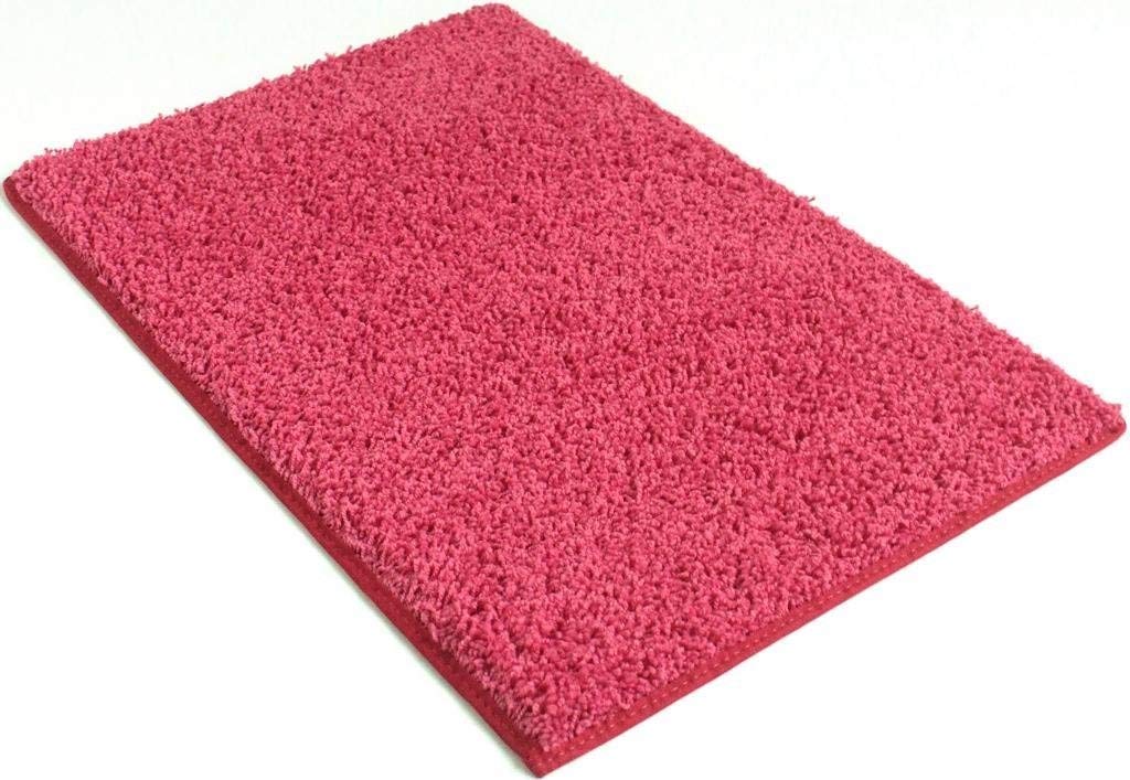 Premium Watermelon Pink Area Rug - Soft & Durable 2' x 6' Runner Carpet for Living Room, Bedroom, or Nursery Decor