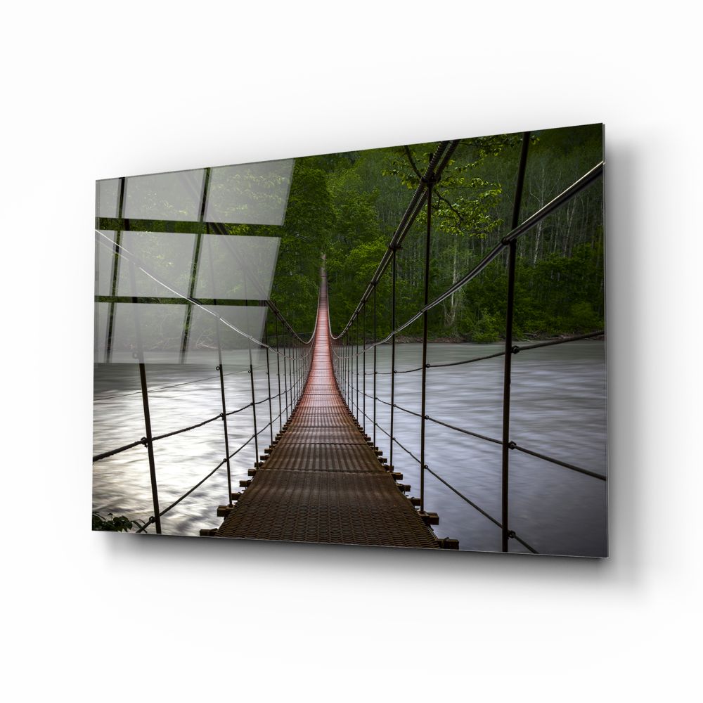 The Bridge - Premium Handcrafted Wooden Footbridge for Gardens, Yards & Landscapes | Perfect for Outdoor Decor, Pathways & Water Features