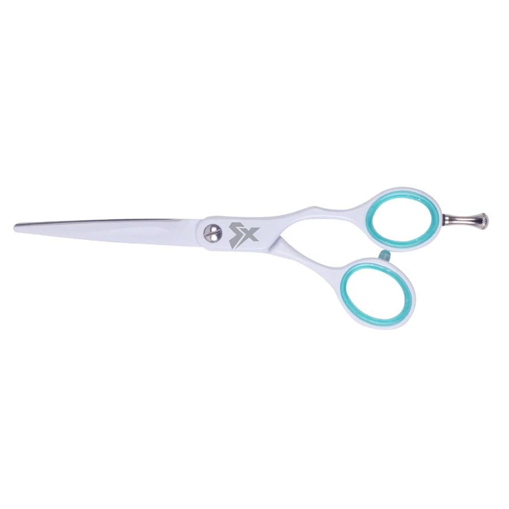 Professional Cricket Shear Xpression 5.75 Inch Hair Cutting Scissors with Protective Case - Precision Styling Tools for Salon & Home Haircuts, Trims & Layering