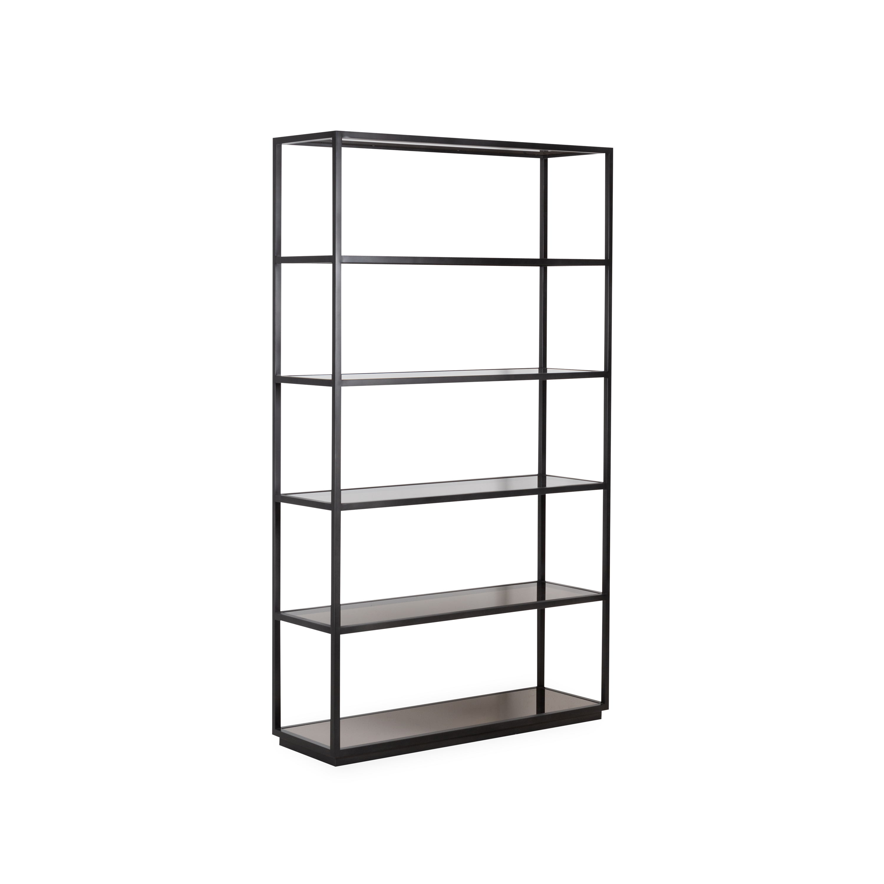 Sandro Modern Wood Bookcase with 5 Shelves - Stylish Home Office Storage Furniture for Living Room, Bedroom & Study