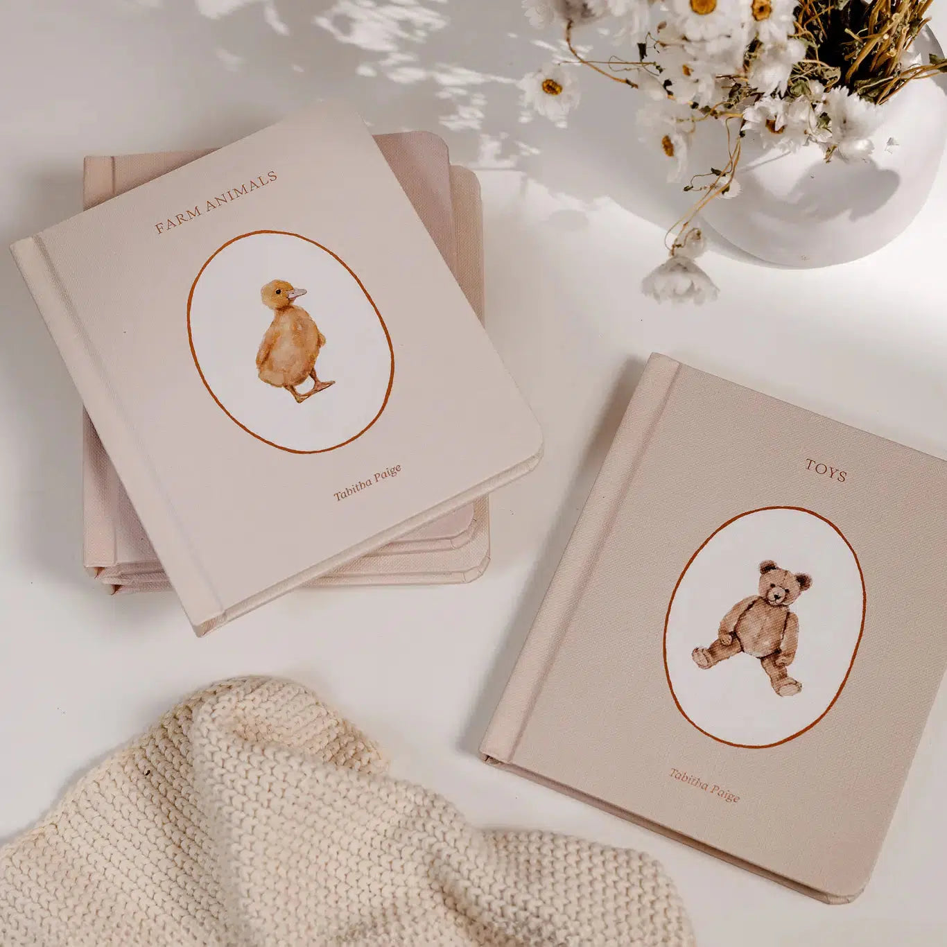 Paige Tate & Co. Our Little Library Box Set Vol. 1 - 5 Board Books for Babies & Toddlers, Early Learning Gift Set for Newborns, Perfect for Baby Showers, Nursery Decor & First Birthday Gifts