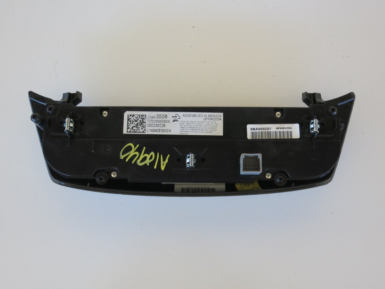14 15 16 17 Chevy Impala Climate Control Panel - OEM Replacement AC Heater Temperature Unit for Improved Cabin Comfort | Perfect for Year-Round Driving in All Weather Conditions