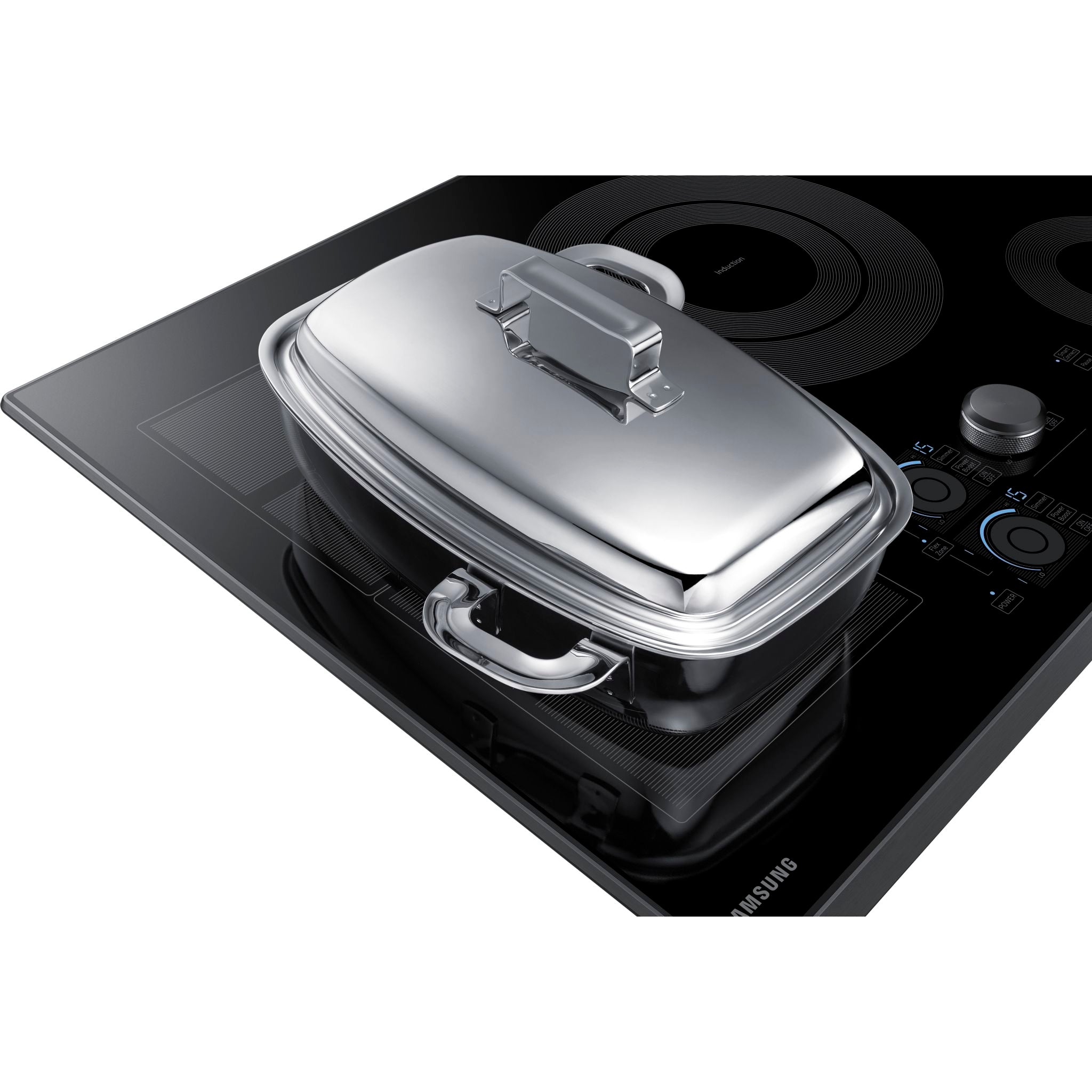 Samsung NZ30K7880UG 30-Inch Black Stainless Steel Electric Cooktop - Perfect for Modern Kitchens & Home Cooking