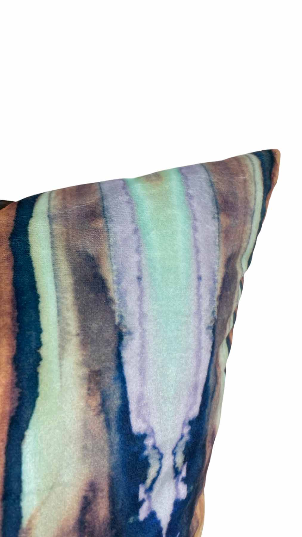 15x15 Native Drips Throw Pillow - Boho Chic Decorative Cushion for Sofa, Bed & Home Decor - Perfect for Living Room, Bedroom & Dorm