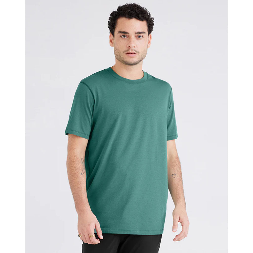 Men's DropTemp Cooling Cotton T-Shirt - Breathable Summer Tee for Workouts & Outdoor Activities