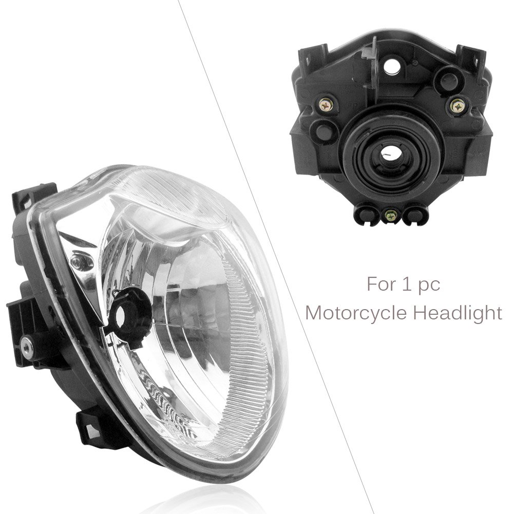 Suzuki GSF1250 2010 Front Headlight Housing Headlamp Assembly - Replacement Headlight for Improved Night Visibility & Safety