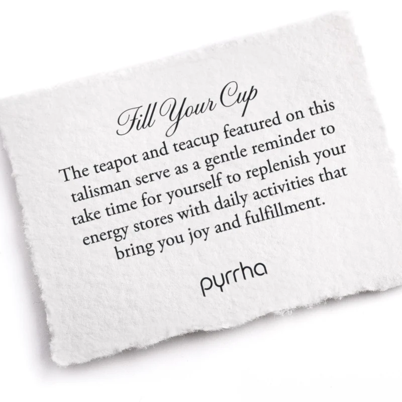 Fill Your Cup Talisman - Mystic Violet Crystal for Positive Energy & Manifestation | Perfect for Meditation, Home Decor & Spiritual Gifts