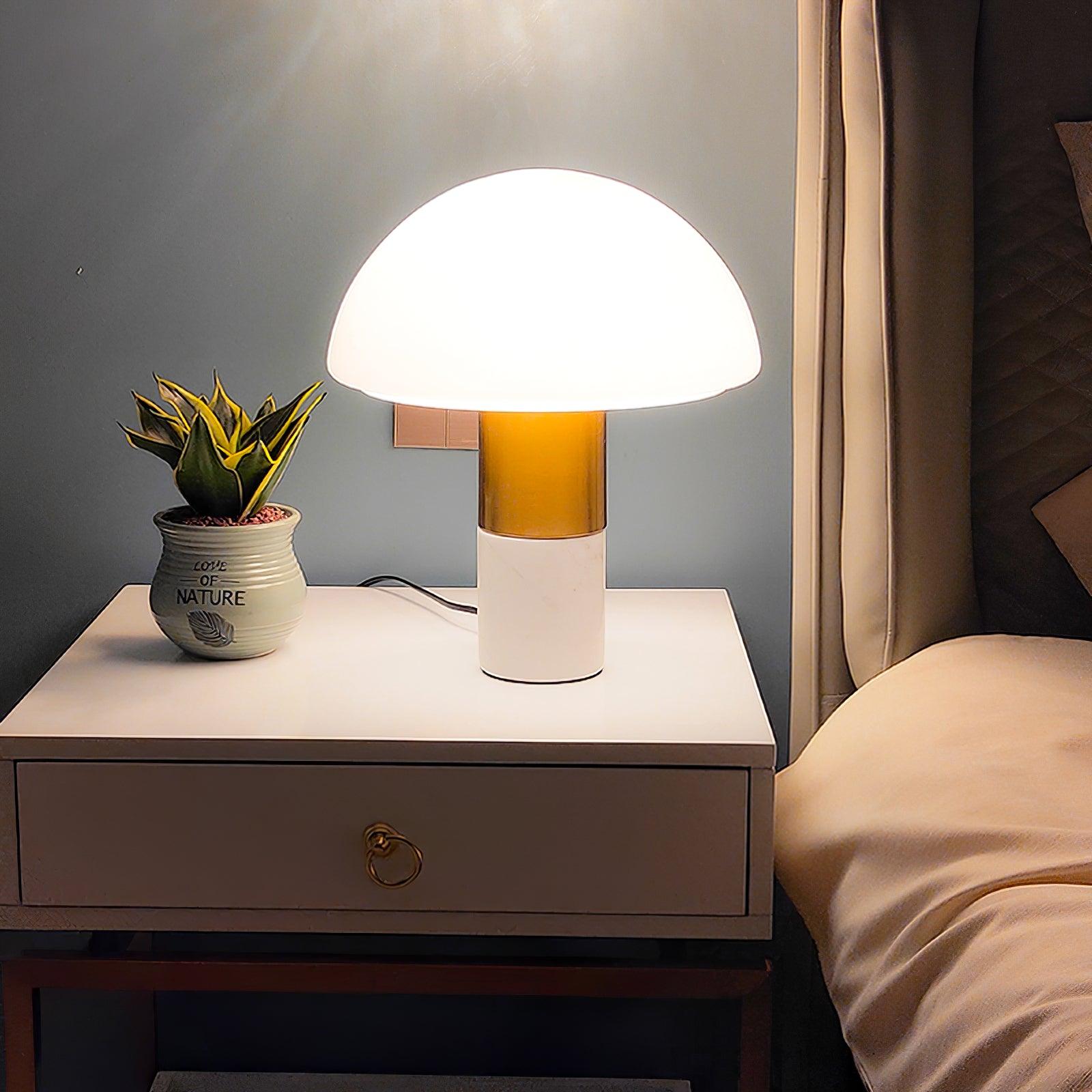 Orly Table Lamp - Modern LED Bedside Lamp with Touch Control, Dimmable Warm Light for Bedroom, Living Room, and Office Decor