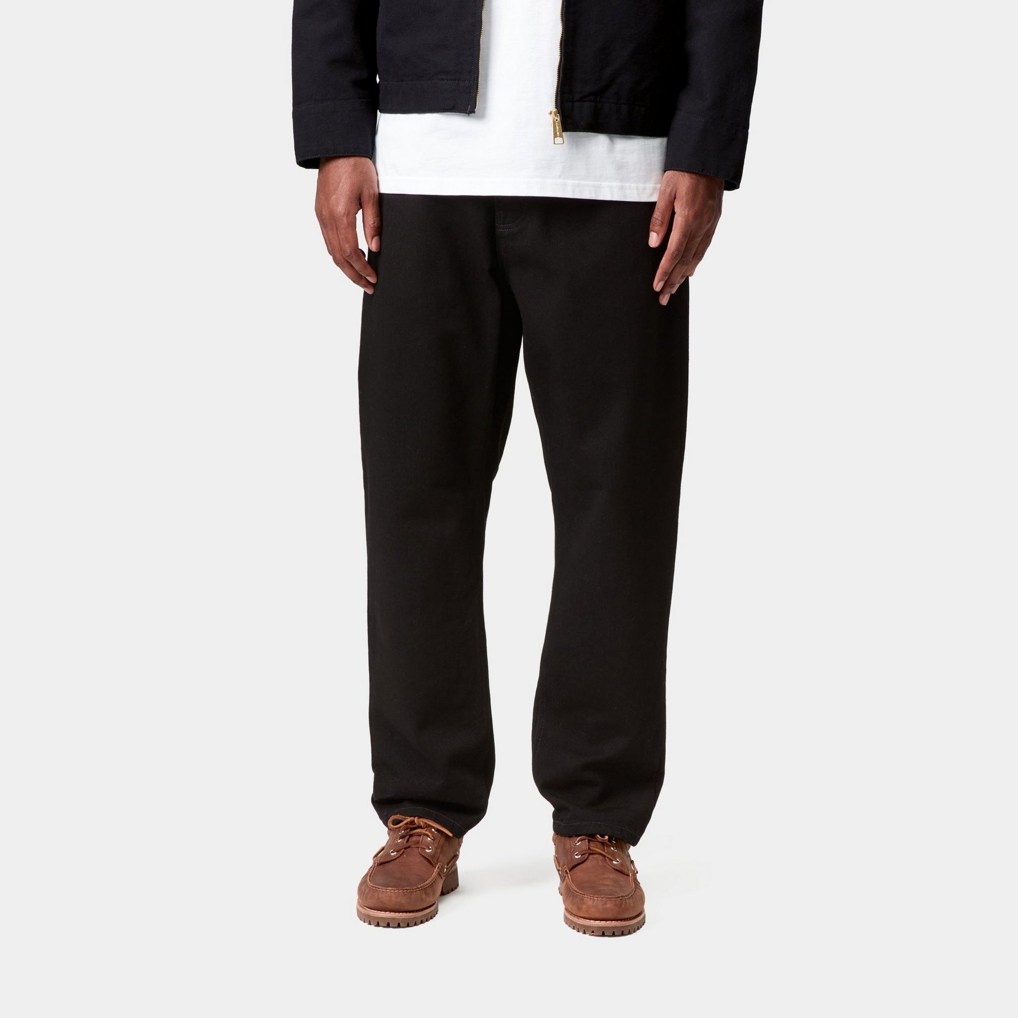 Newel Pant - Black One Wash Denim Jeans for Men & Women | Casual, Comfortable & Stylish | Perfect for Everyday Wear, Work & Outings