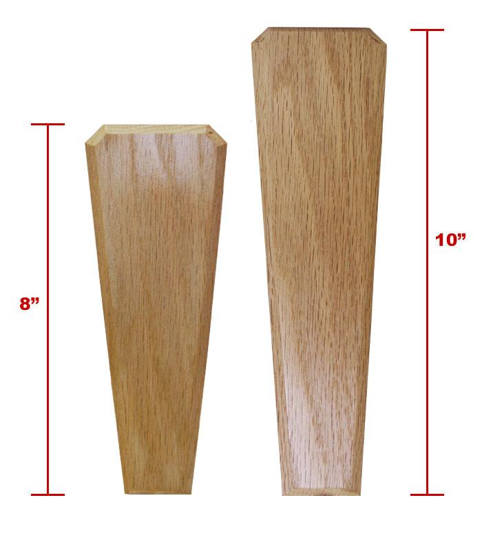 Elegant Cherry & Oak Wood Beer Tap Handle - Flared Shape for Home Bars, Pubs, and Breweries - Durable & Stylish Draft Beer Dispenser Accessory