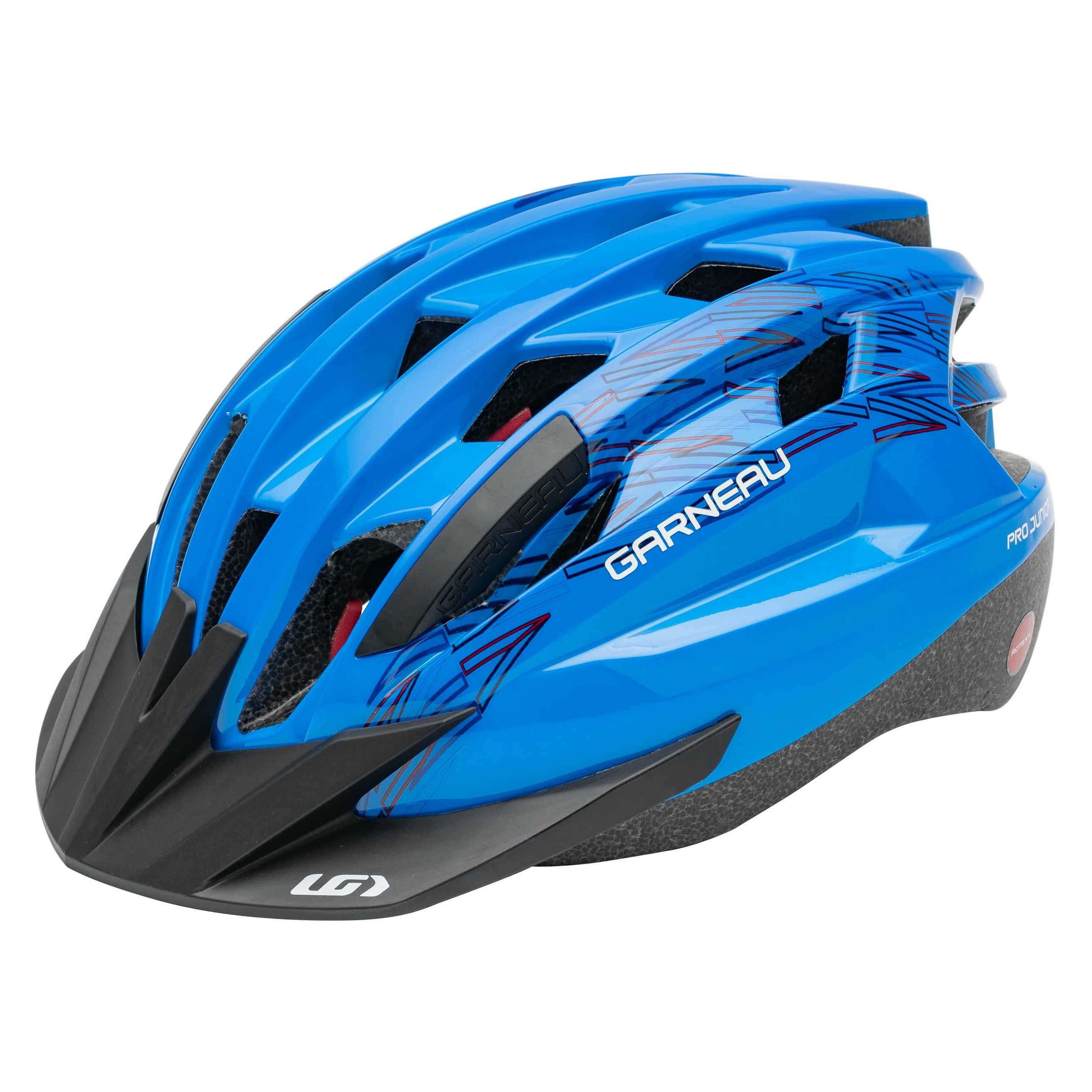 Louis Garneau Pro Junior II Bike Helmet 2024 - Lightweight & Durable Cycling Helmet for Kids - Perfect for Road Biking, Mountain Biking & Commuting