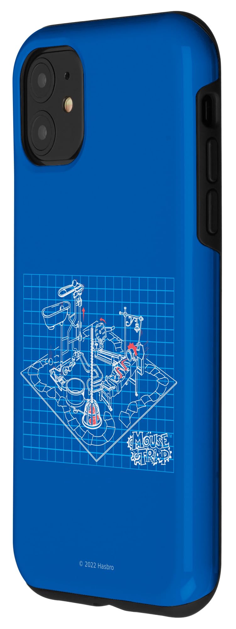 iPhone 11 Mouse Trap Blueprint Case - Stylish Protective Cover for iPhone 11 - Perfect for Tech Enthusiasts & Gamers