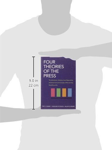 Four Theories of the Press: Authoritarian, Libertarian, Social Responsibility & Soviet Communist Media Concepts | Illini Books | Political Science & Journalism Studies Resource